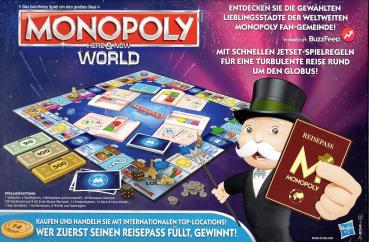 Monopoly World - Here & Now - Brettspiel - Hasbro Gaming - NEU+OVP.